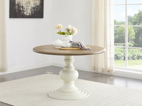 Shay 46" Round Dining Table - Charmed House Interiors (Kansas City, MO)