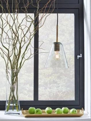 Kenya - Glass Pendant Light - Charmed House Interiors (Kansas City, MO)