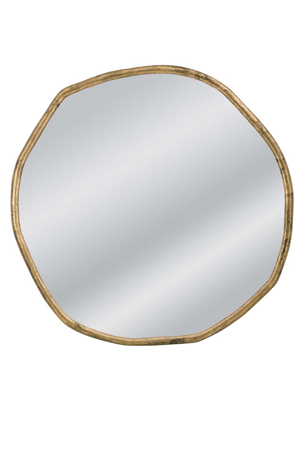 52"R Gold Frame Grant Wall Mirror - Charmed House Interiors (Kansas City, MO)