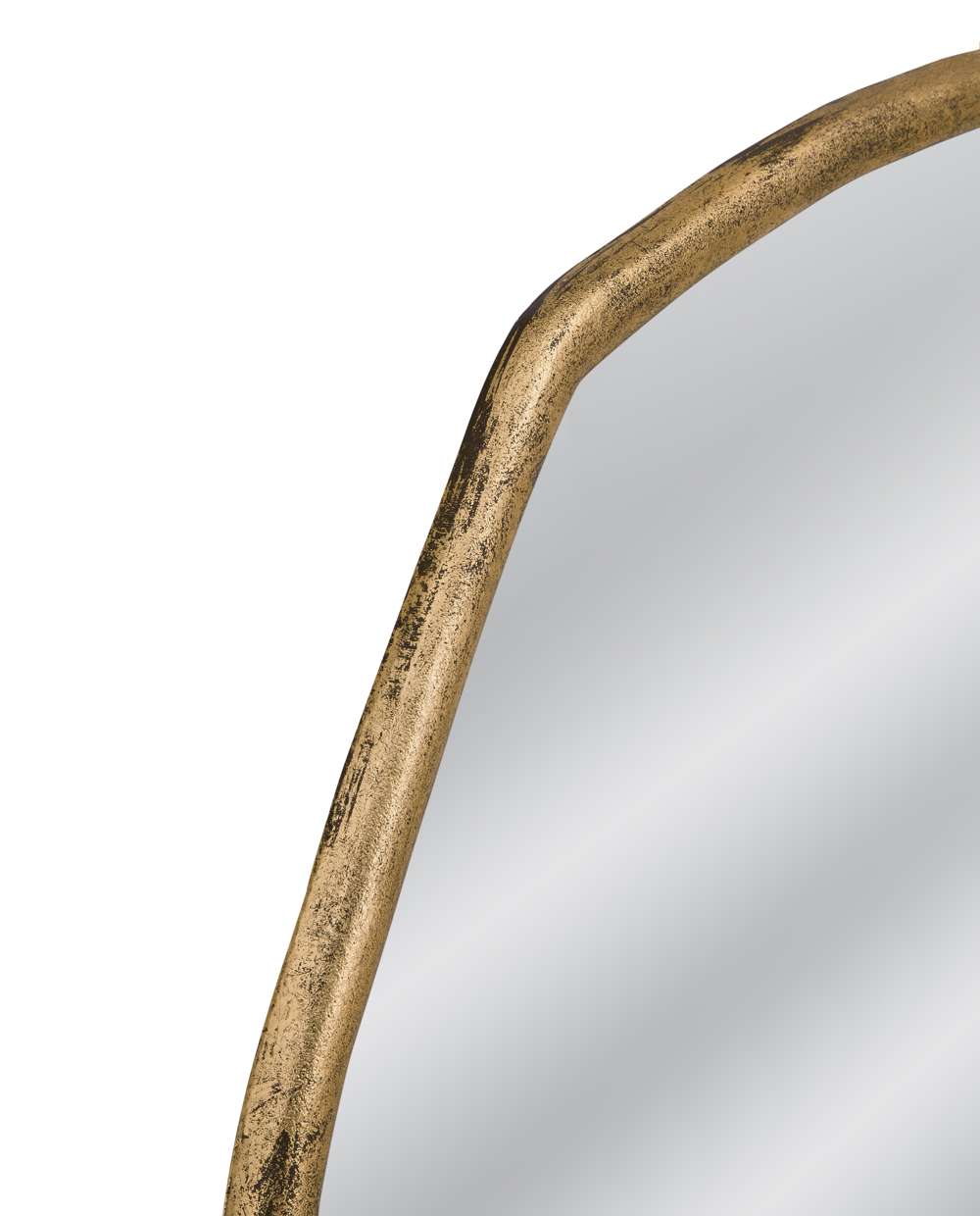 52"R Gold Frame Grant Wall Mirror - Charmed House Interiors (Kansas City, MO)