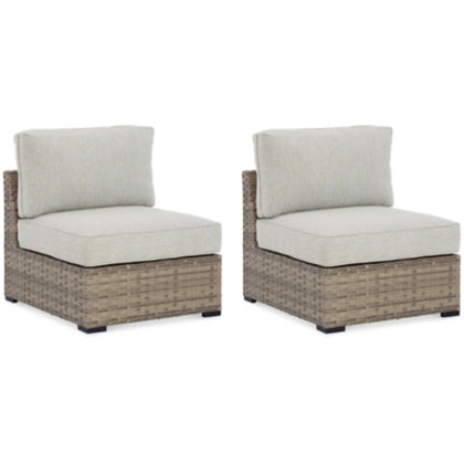 Cambridge Outdoor Armless Chairs - Set/2 - Charmed House Interiors (Kansas City, MO)