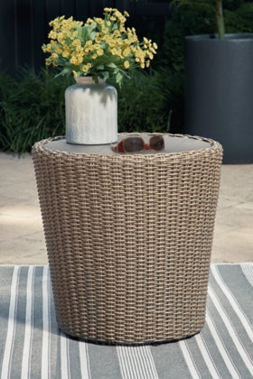 Danley Outdoor End Table - Charmed House Interiors (Kansas City, MO)