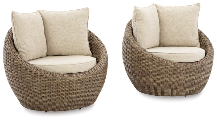 Danley Swivel Lounge w Cushion - Charmed House Interiors (Kansas City, MO)