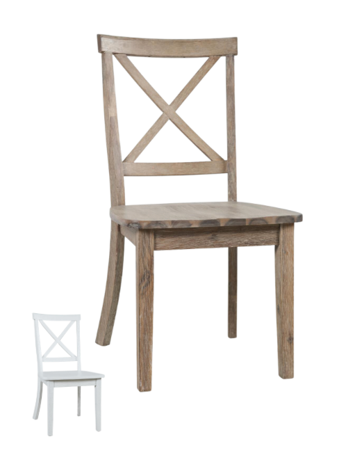 Eastern Tides Wood Dining Chair - Charmed House Interiors (Kansas City, MO)