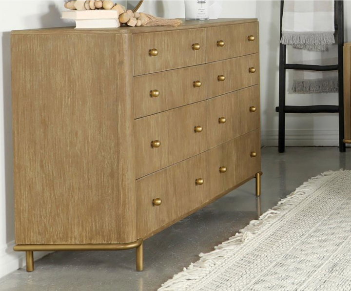 Arini 8-drawer Dresser Sand Wash - Charmed House Interiors (Kansas City, MO)