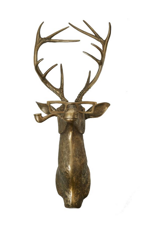 "Frankie" Deer Wall Mount - Charmed House Interiors (Kansas City, MO)