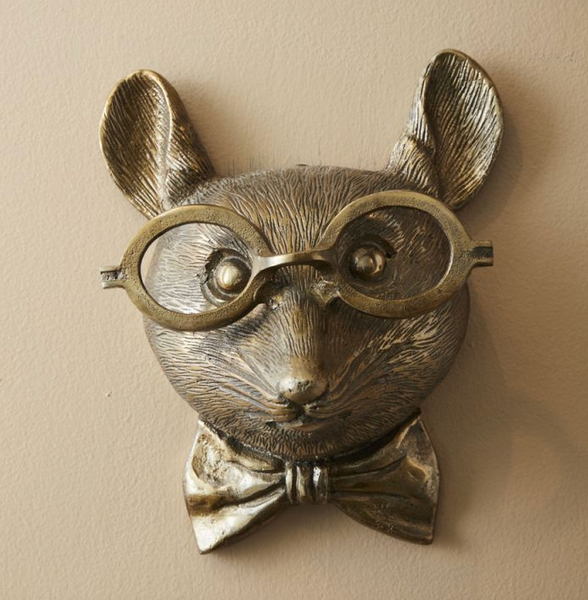 "Louie" Mouse Wall Mount - Charmed House Interiors (Kansas City, MO)