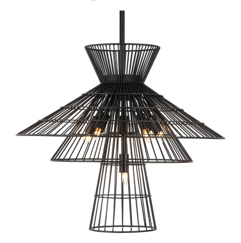 Alito 6 Light Chandelier - Charmed House Interiors (Kansas City, MO)