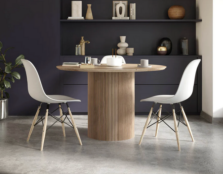 Cylinder Round Dining Table