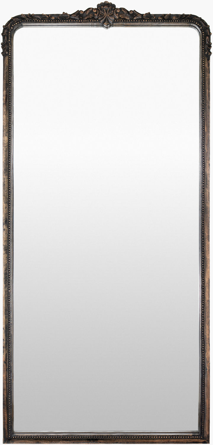 Black & Gold Aalyiah Mirror - Charmed House Interiors (Kansas City, MO)