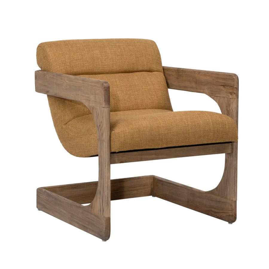 Bridges Mustard Occasional Chair - Charmed House Interiors (Kansas City, MO)