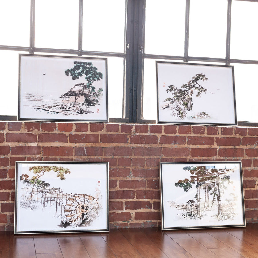 Japanese Garden Prints - Charmed House Interiors (Kansas City, MO)