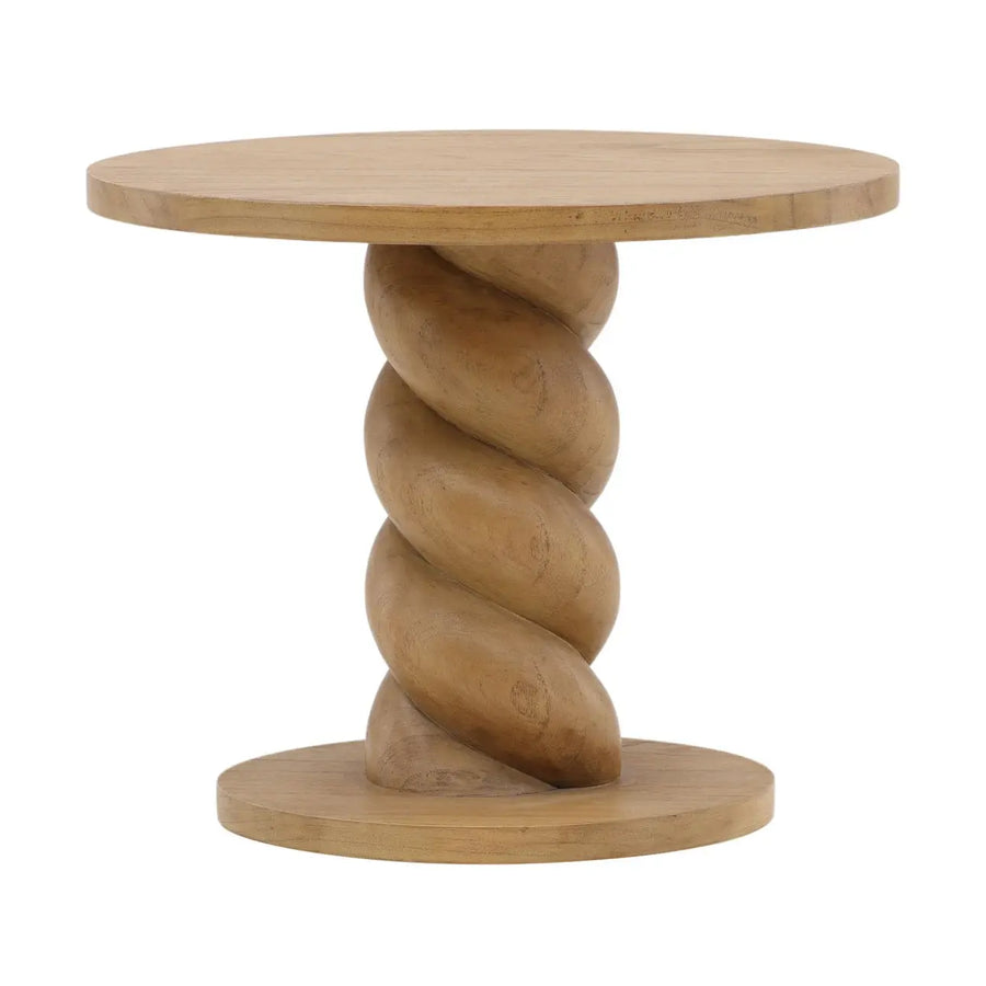 Phoenix Natural Side Table - Charmed House Interiors (Kansas City, MO)