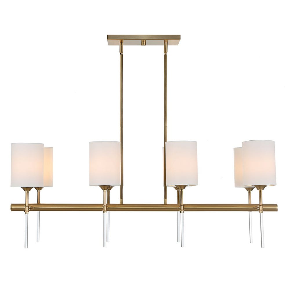 Awyr Gold Chandelier - Charmed House Interiors (Kansas City, MO)