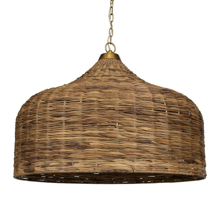 Light Woven Seagrass Pendant - Charmed House Interiors (Kansas City, MO)