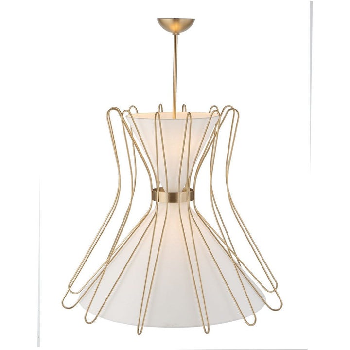 Boomerang Brass Pendant - Charmed House Interiors (Kansas City, MO)