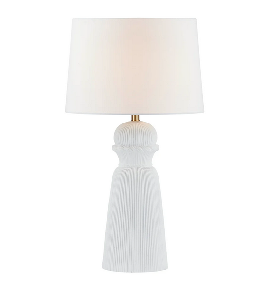 Lewie White Table Lamp