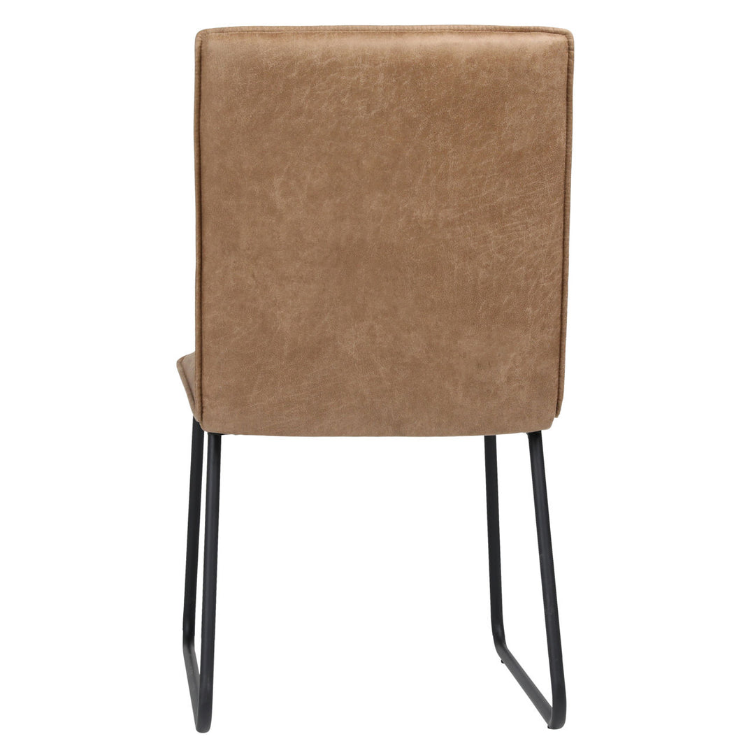 Arlington Leather Dining Chair - Charmed House Interiors (Kansas City, MO)
