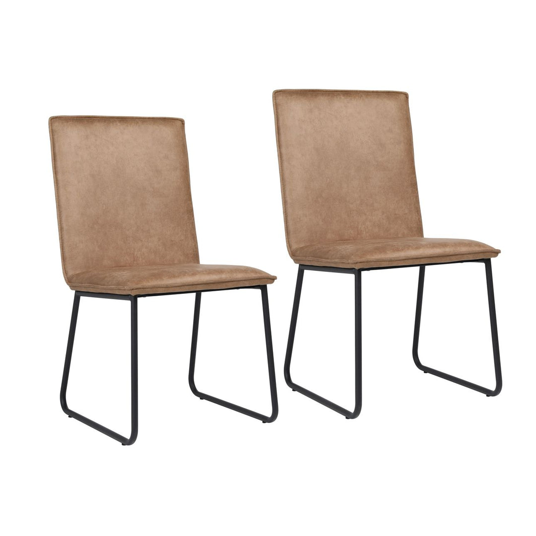 Arlington Leather Dining Chair - Charmed House Interiors (Kansas City, MO)