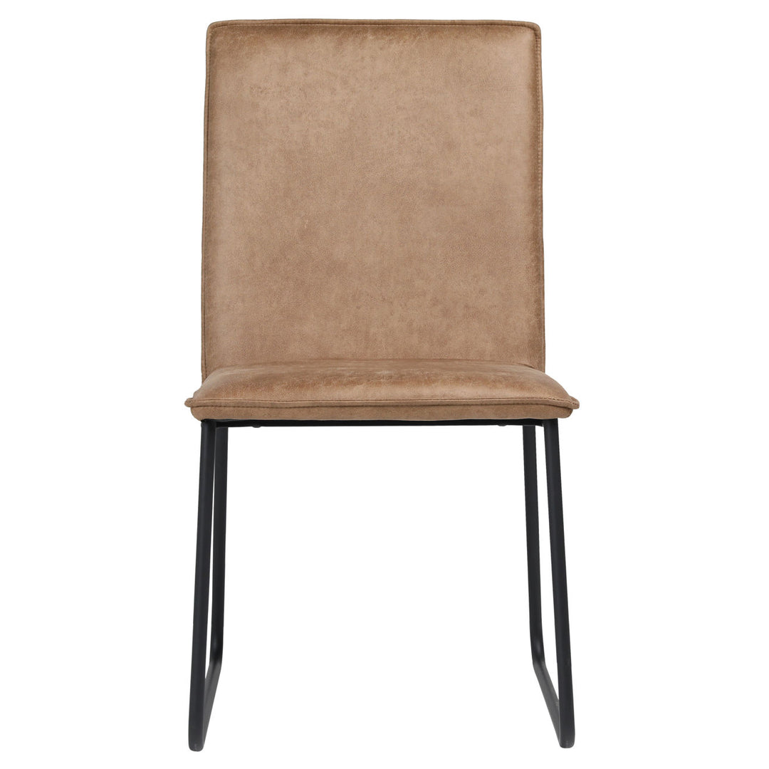 Arlington Leather Dining Chair - Charmed House Interiors (Kansas City, MO)