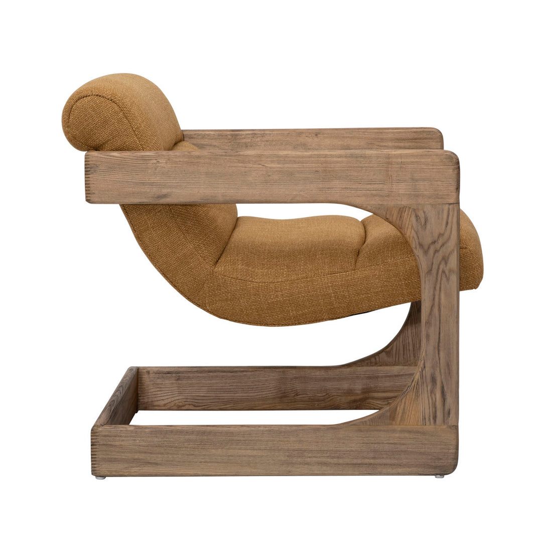 Bridges Mustard Occasional Chair - Charmed House Interiors (Kansas City, MO)
