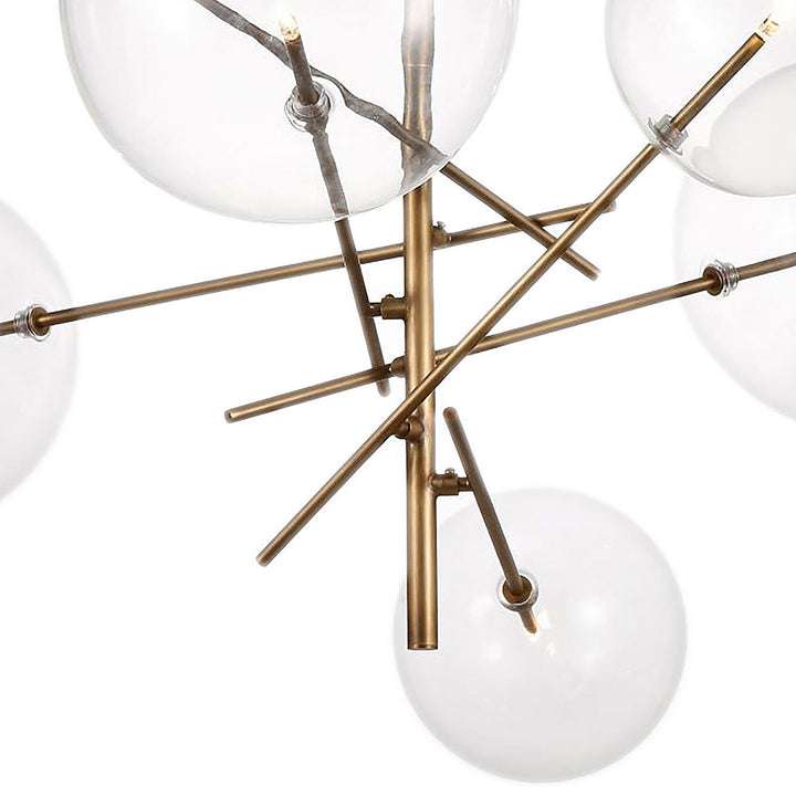 Leona Pendant Glass Bubble - Charmed House Interiors (Kansas City, MO)
