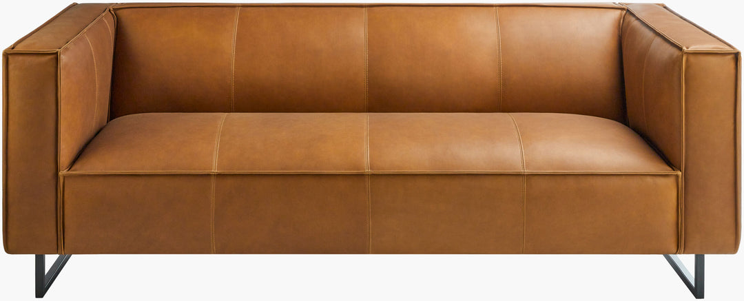 100% Top Grain Leather Sofa