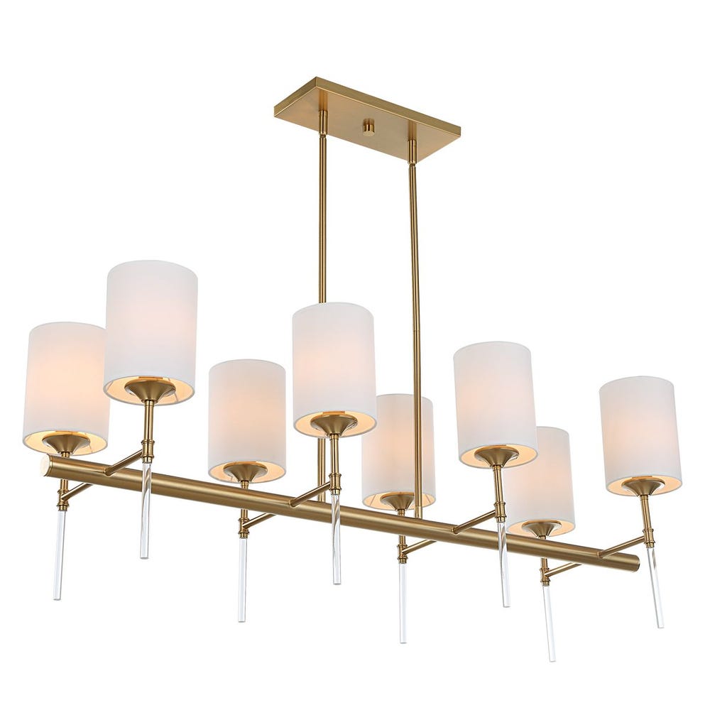 Awyr Gold Chandelier - Charmed House Interiors (Kansas City, MO)