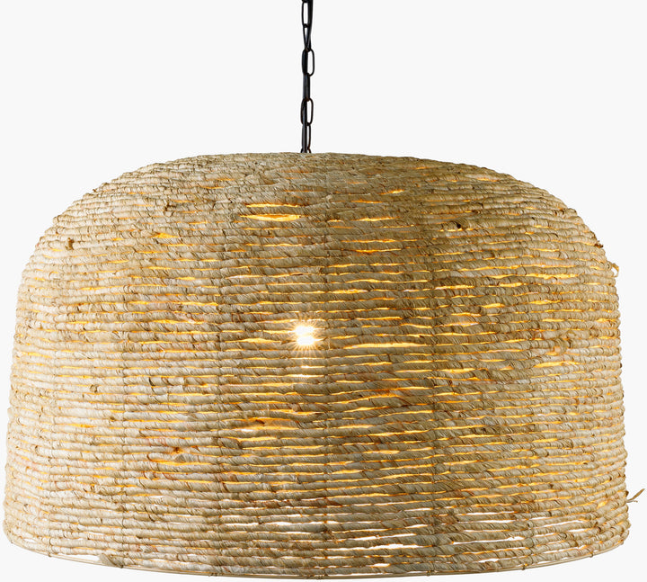 Woven Pendant Light Fixture - Charmed House Interiors (Kansas City, MO)