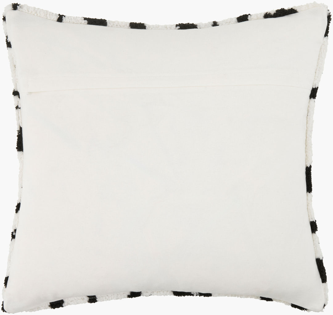 Black & White Print Pillow - Charmed House Interiors (Kansas City, MO)