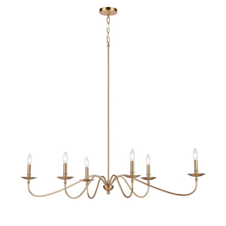 Wellsley 6-Light Chandelier - Charmed House Interiors (Kansas City, MO)