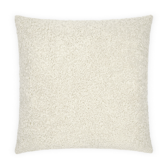 Poodle Ivory Down Pillow - Charmed House Interiors (Kansas City, MO)