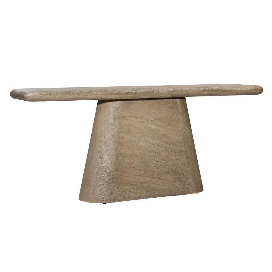 Natural Marci Console Table - Charmed House Interiors (Kansas City, MO)