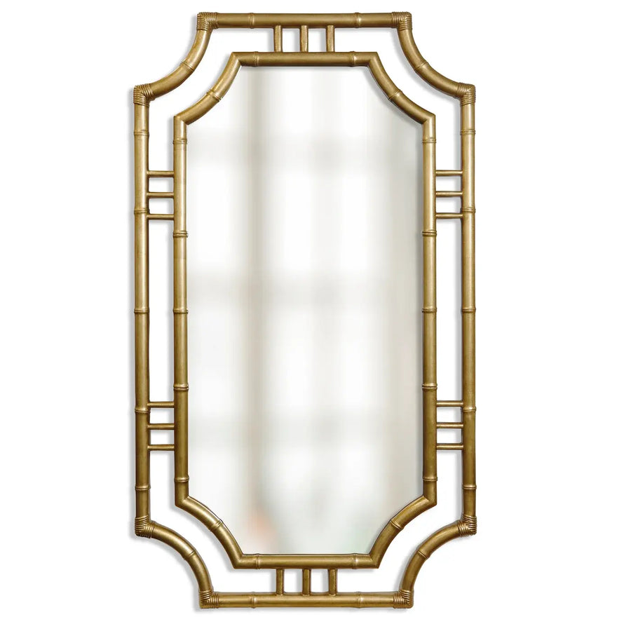 Grenada Mirror in Antique Gold Finish - Charmed House Interiors (Kansas City, MO)