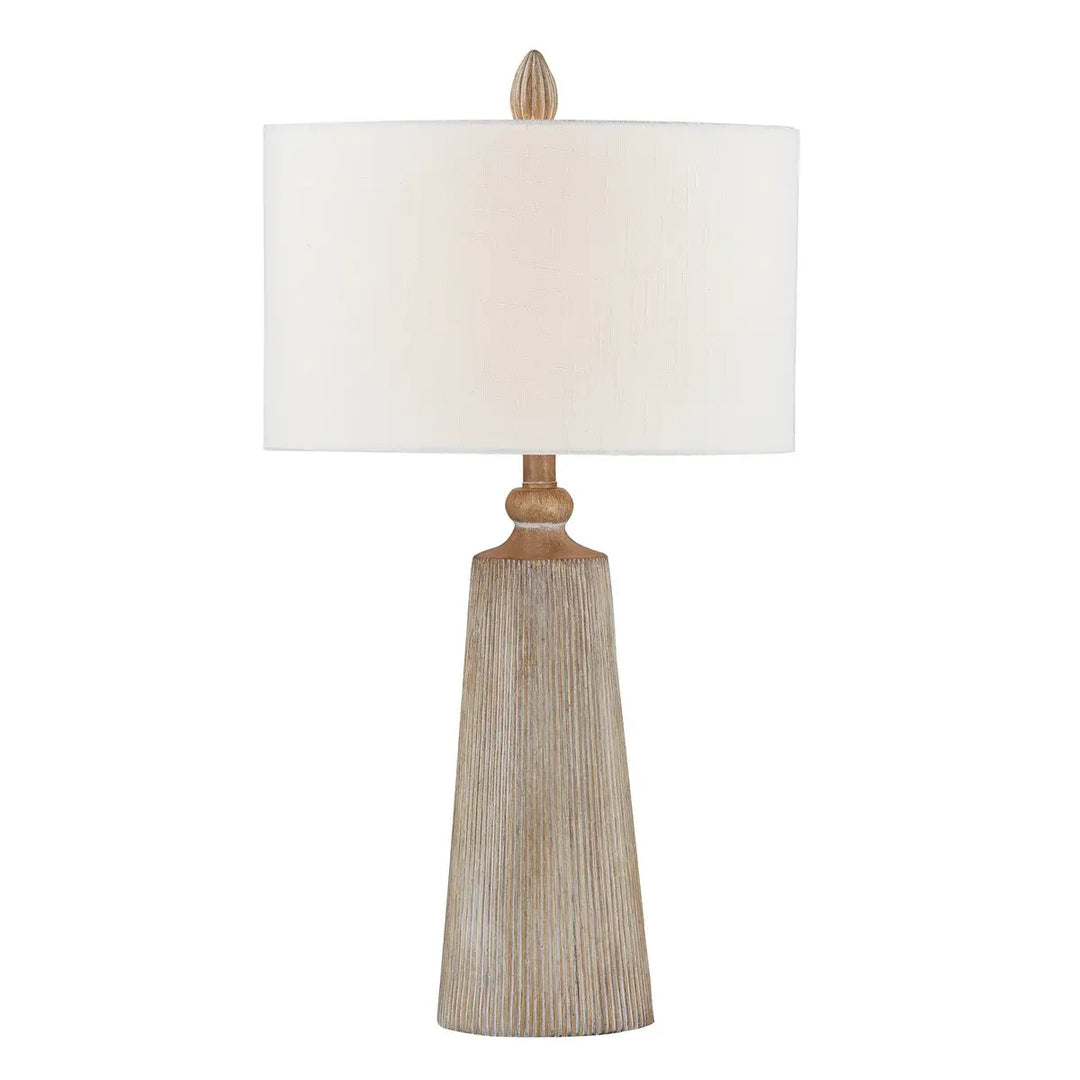 Wood Hunley Table Lamp