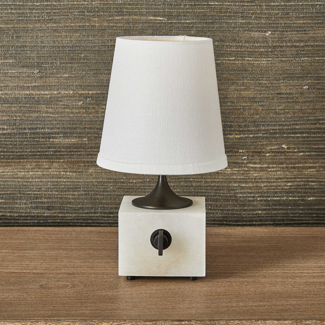 Blockhead Mini Lamp - Bronze - Charmed House Interiors (Kansas City, MO)