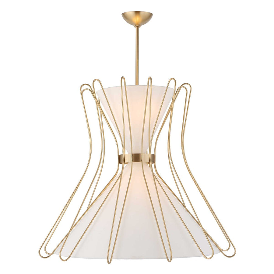 Boomerang Brass Pendant - Charmed House Interiors (Kansas City, MO)