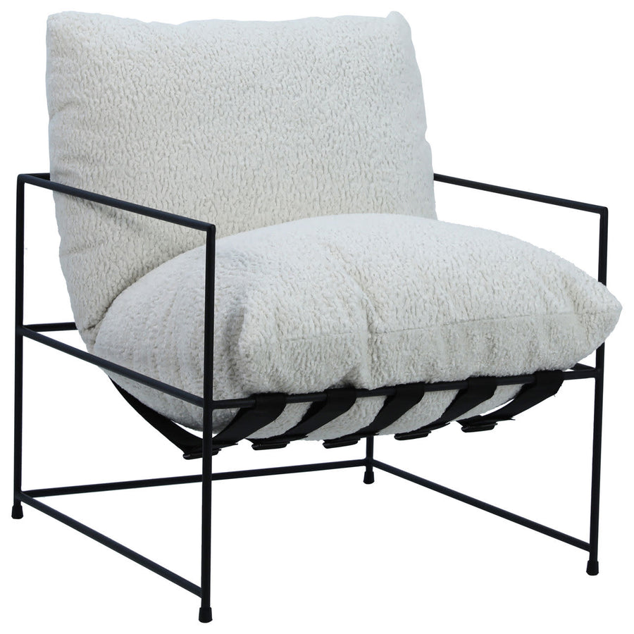 Allison Occasional Chair Sheep Skin - Charmed House Interiors (Kansas City, MO)