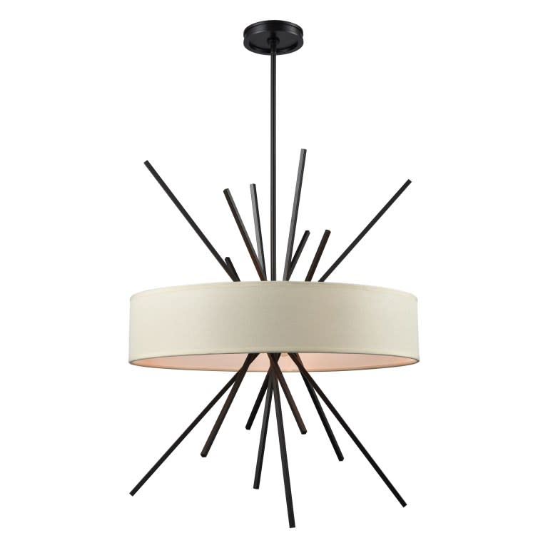 Avery Black Chandelier - Charmed House Interiors (Kansas City, MO)