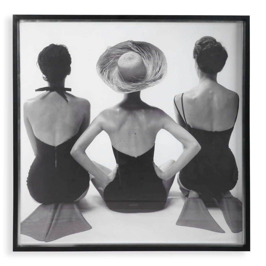 Ladies' Swimwear, 1959 Framed Print - Charmed House Interiors (Kansas City, MO)