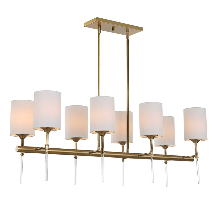 Awyr Gold Chandelier - Charmed House Interiors (Kansas City, MO)