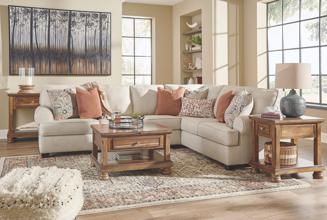 Oliver Ivory Sectional - Charmed House Interiors (Kansas City, MO)