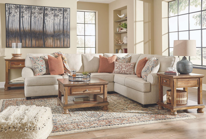 Oliver Ivory Sectional - Charmed House Interiors (Kansas City, MO)