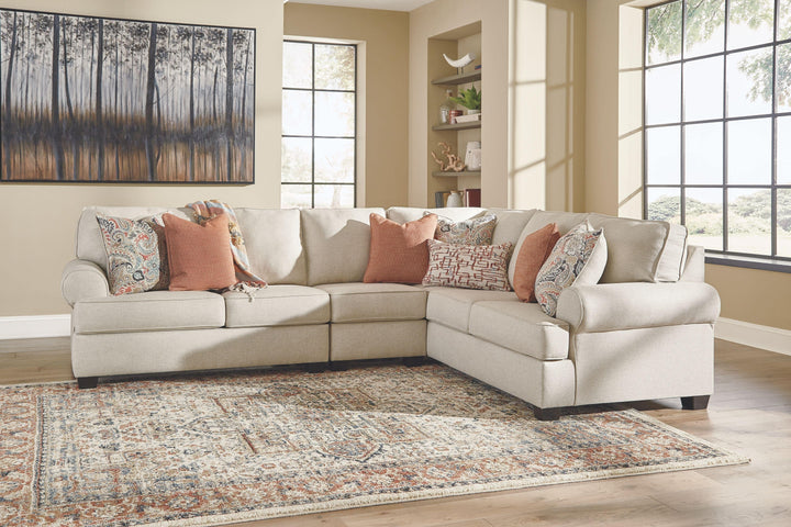 Oliver Ivory Sectional - Charmed House Interiors (Kansas City, MO)