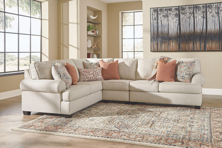 Oliver Ivory Sectional - Charmed House Interiors (Kansas City, MO)