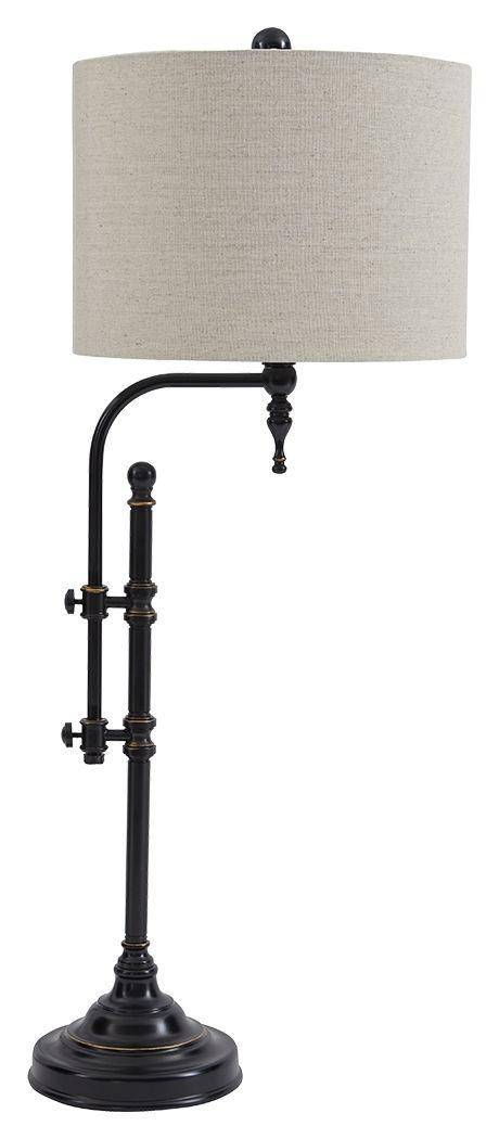 Adjustable Black Table Lamp - Charmed House Interiors (Kansas City, MO)