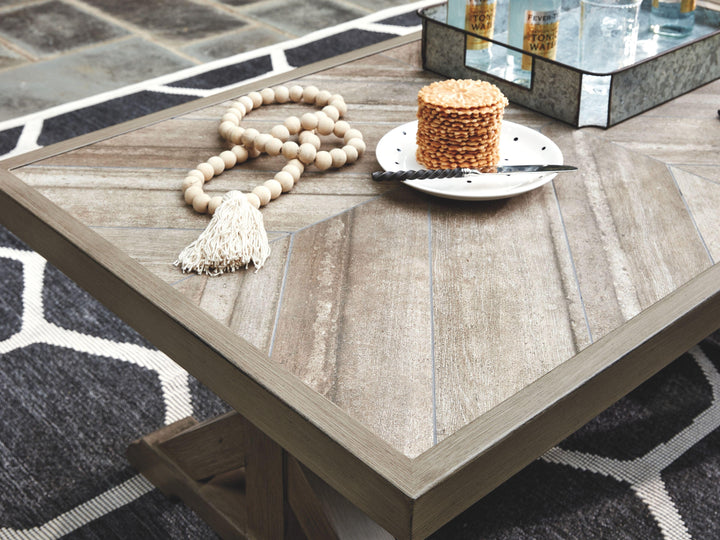 Brooks - Rectangular Cocktail Table - Charmed House Interiors (Kansas City, MO)