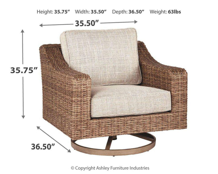 Brooks - Swivel Lounge Chair - Charmed House Interiors (Kansas City, MO)