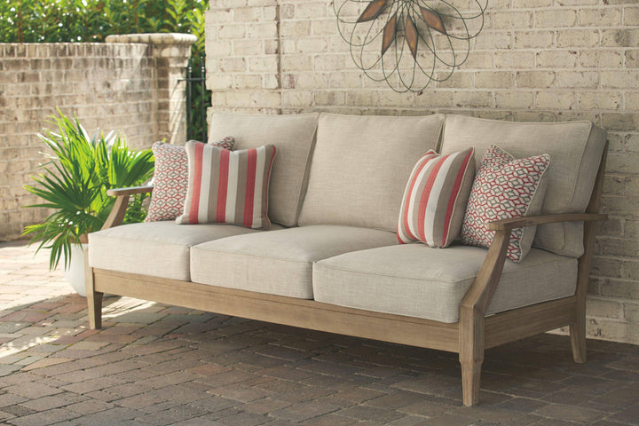 Eucalyptus Sofa With Cushion - Charmed House Interiors (Kansas City, MO)