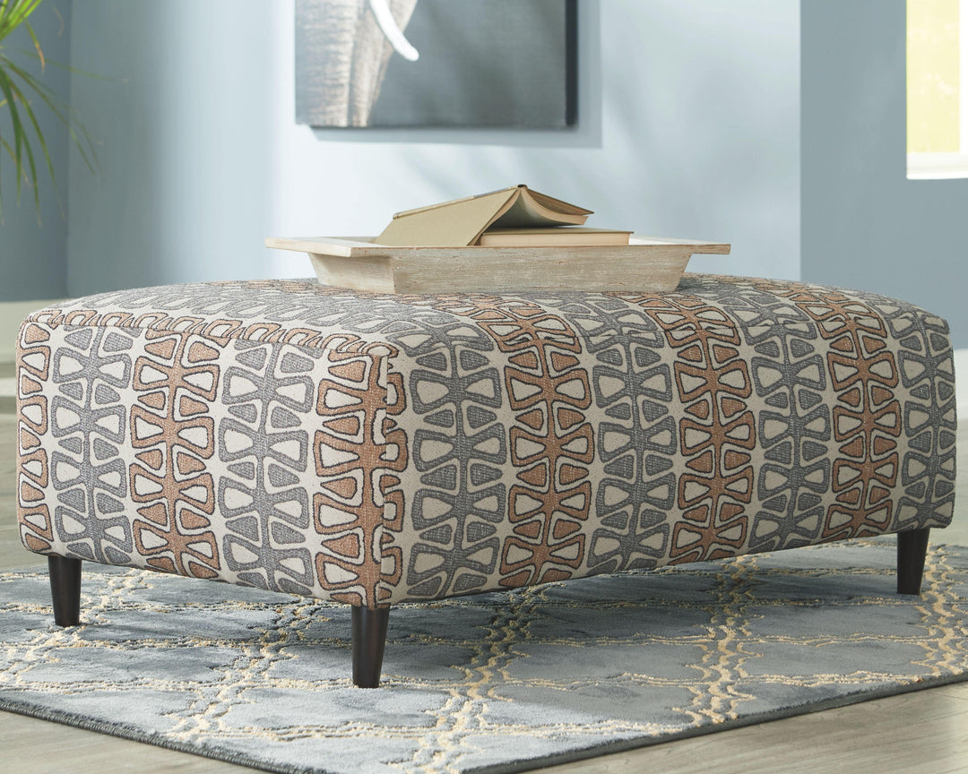 Flint - Oversized Accent Ottoman - Charmed House Interiors (Kansas City, MO)